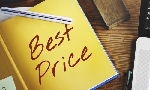 Best Price Offer Promotion Commerce Marketing Concept